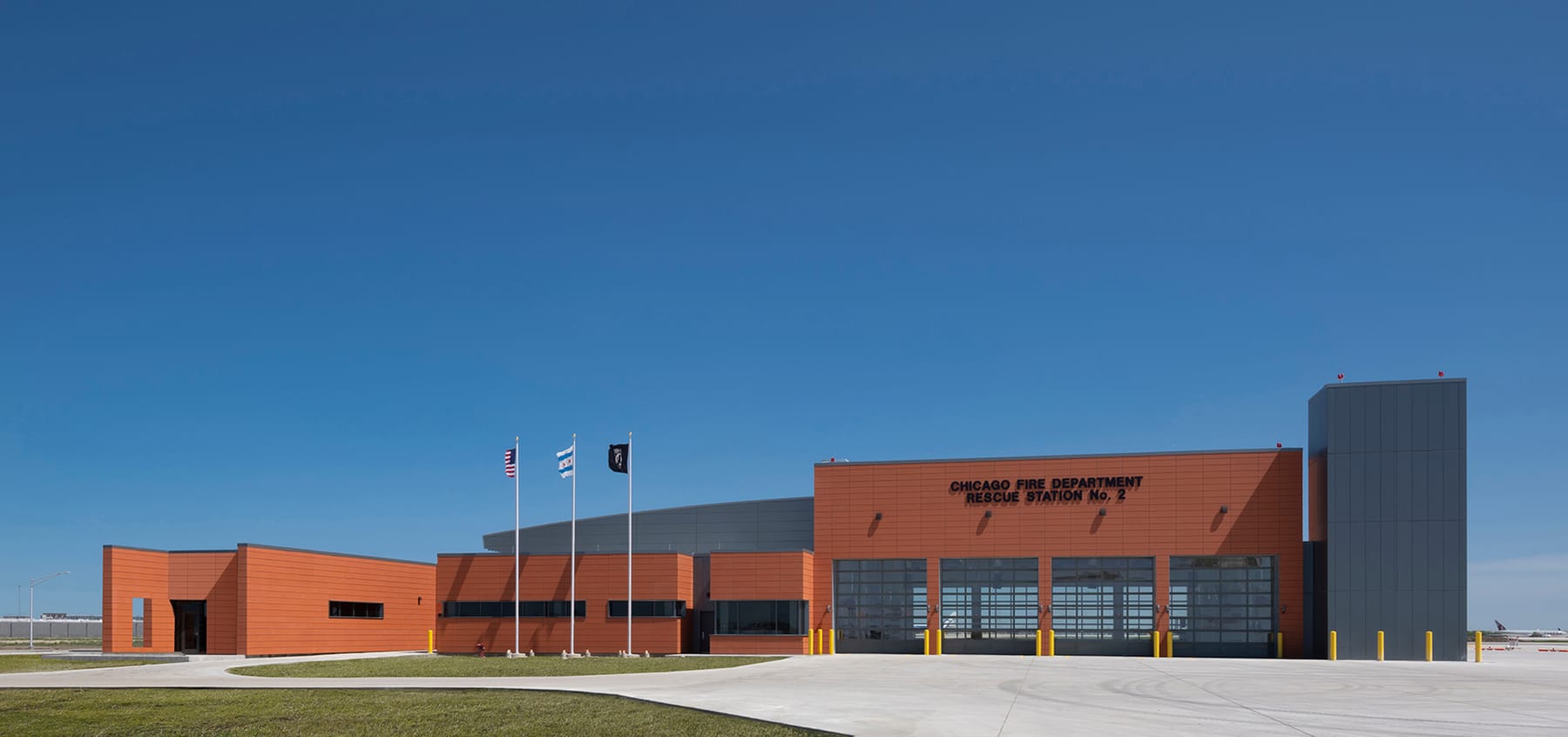 O'Hare Aircraft Rescue + Fire Fighting Station No. 2